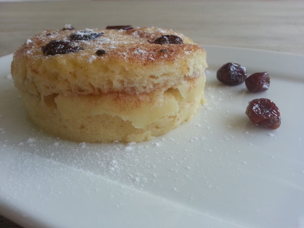 bread and butter pudding cranberry apple
