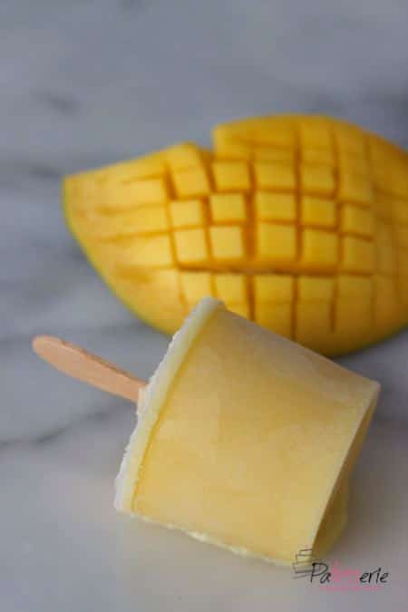 Mango Frozen Yoghurt ijsjes, patesserie.com
