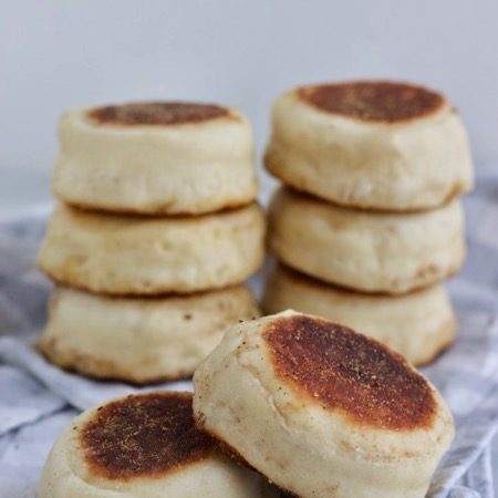 english muffins, patesserie.com, ontbijt, zoete broodjes