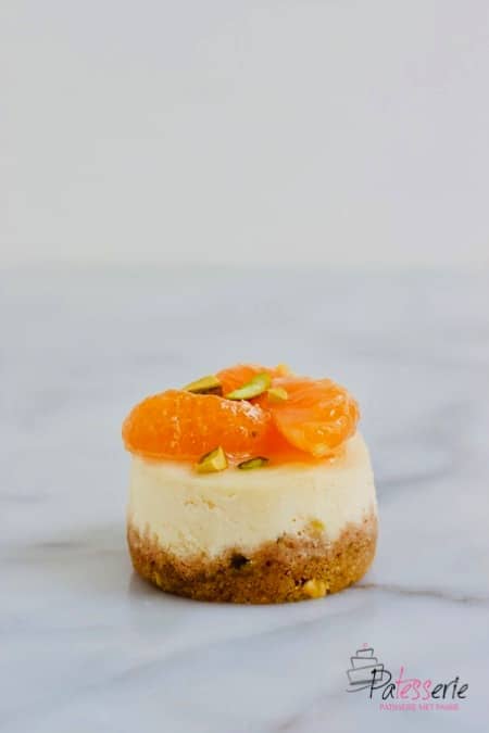 cheesecake met mandarijn, patesserie.com