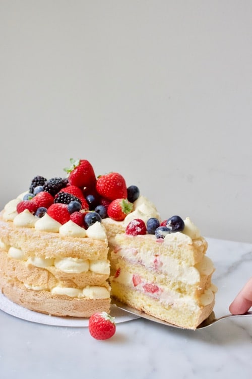 noodzaak gevolgtrekking weg Naked Cake - het basisrecept voor een prachtige taart - PaTESSerie.com
