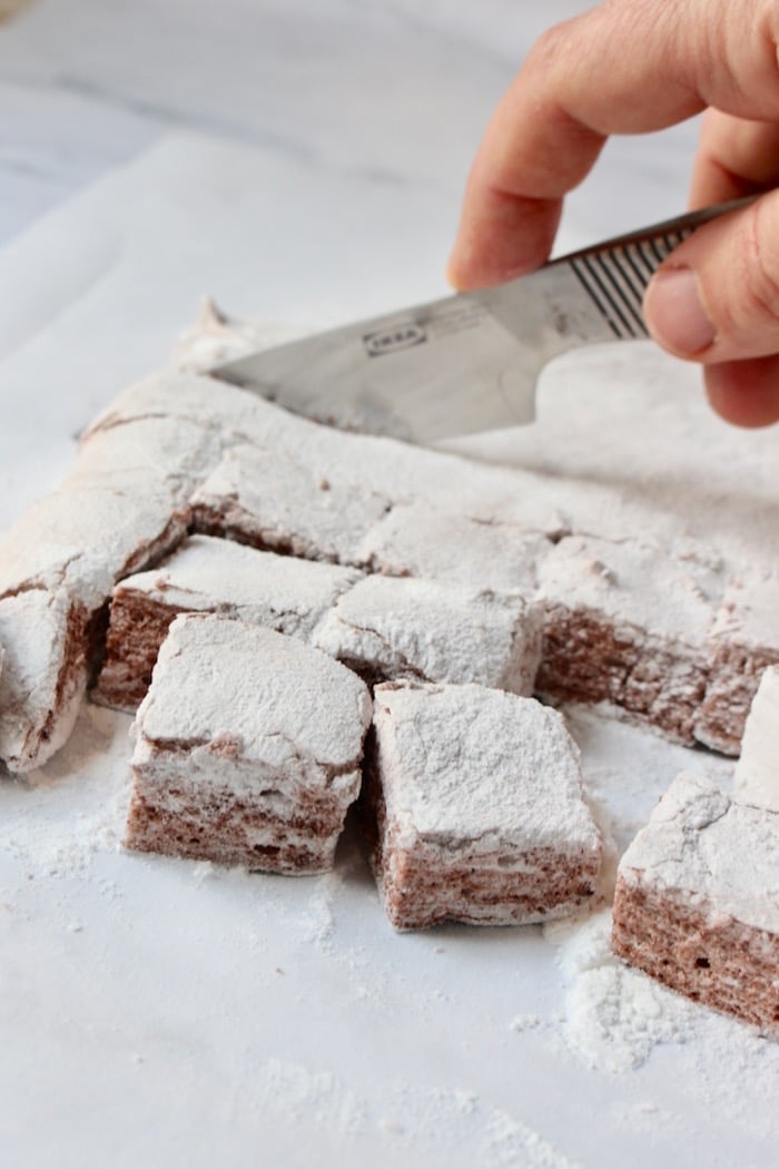 Recept voor Chocolade marshmallows maken