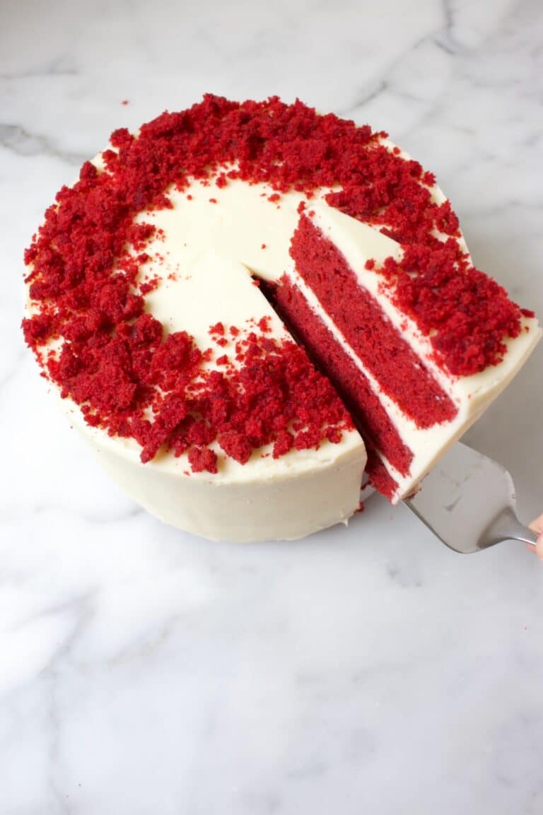 Red velvet taart recept maken