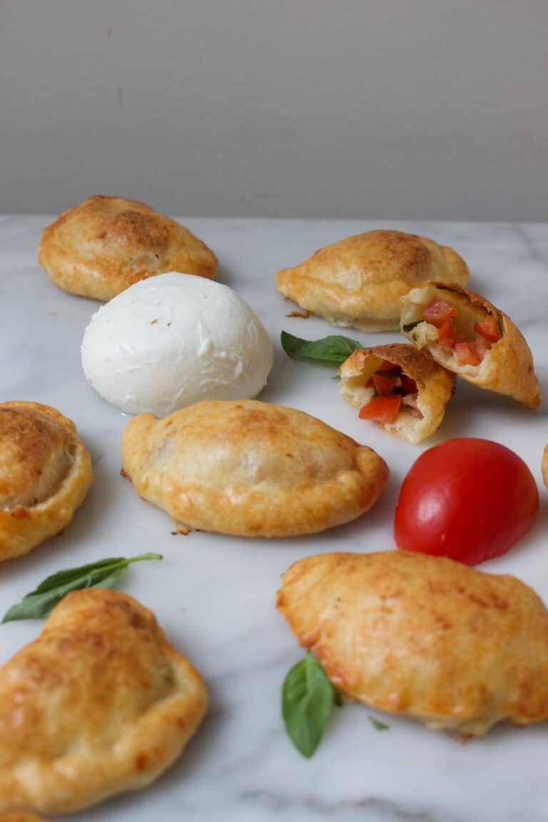 Caprese empanadas