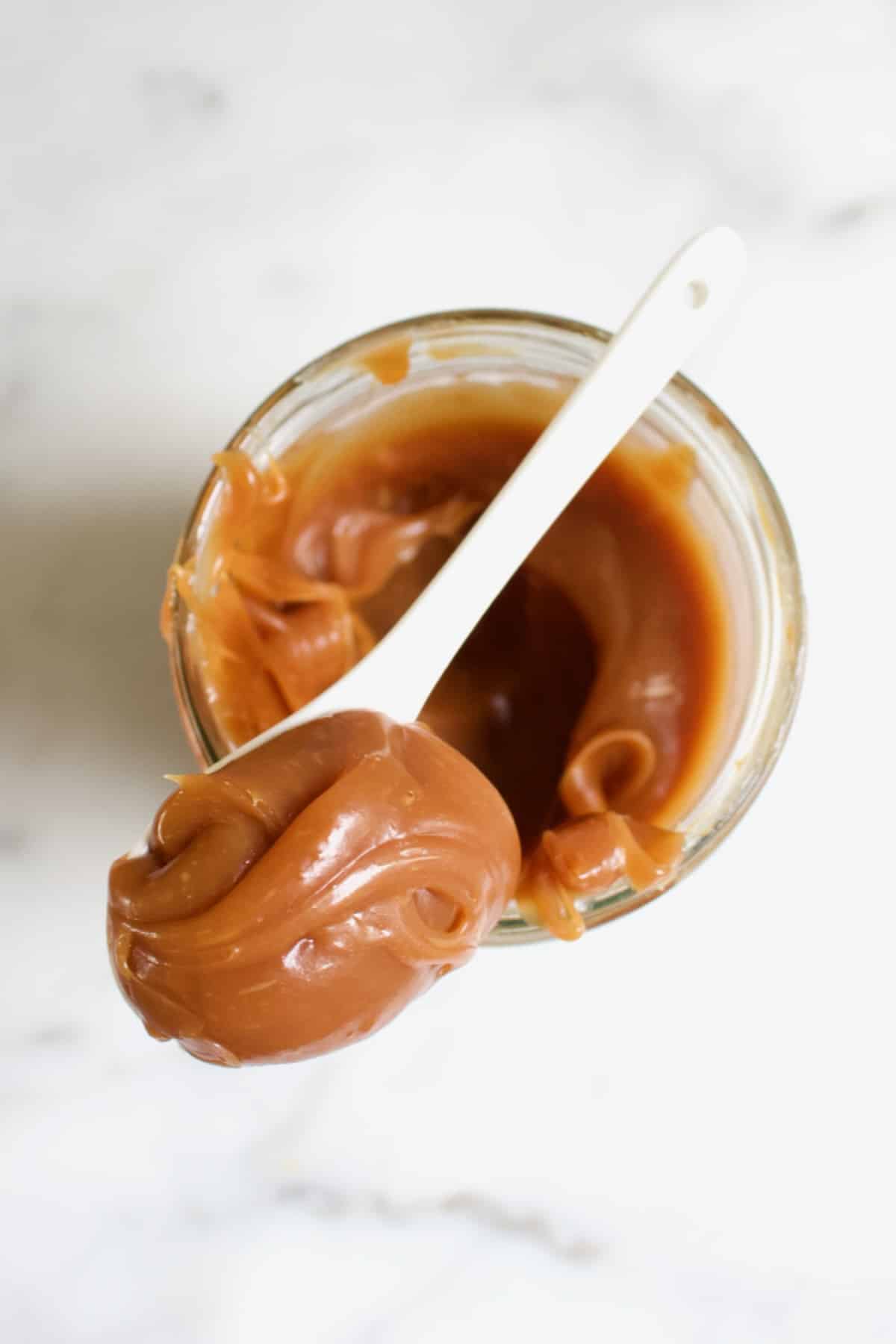 Vloeibare en/of smeerbare karamel maken