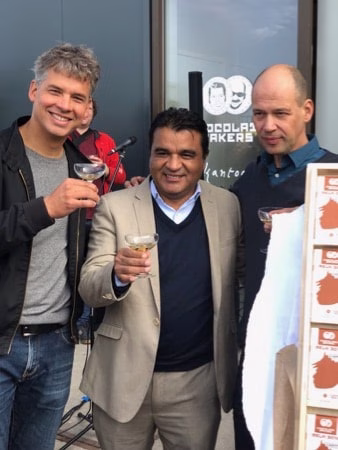 Chocoladefabriek bezoeken van de Chocolatemakers, opening