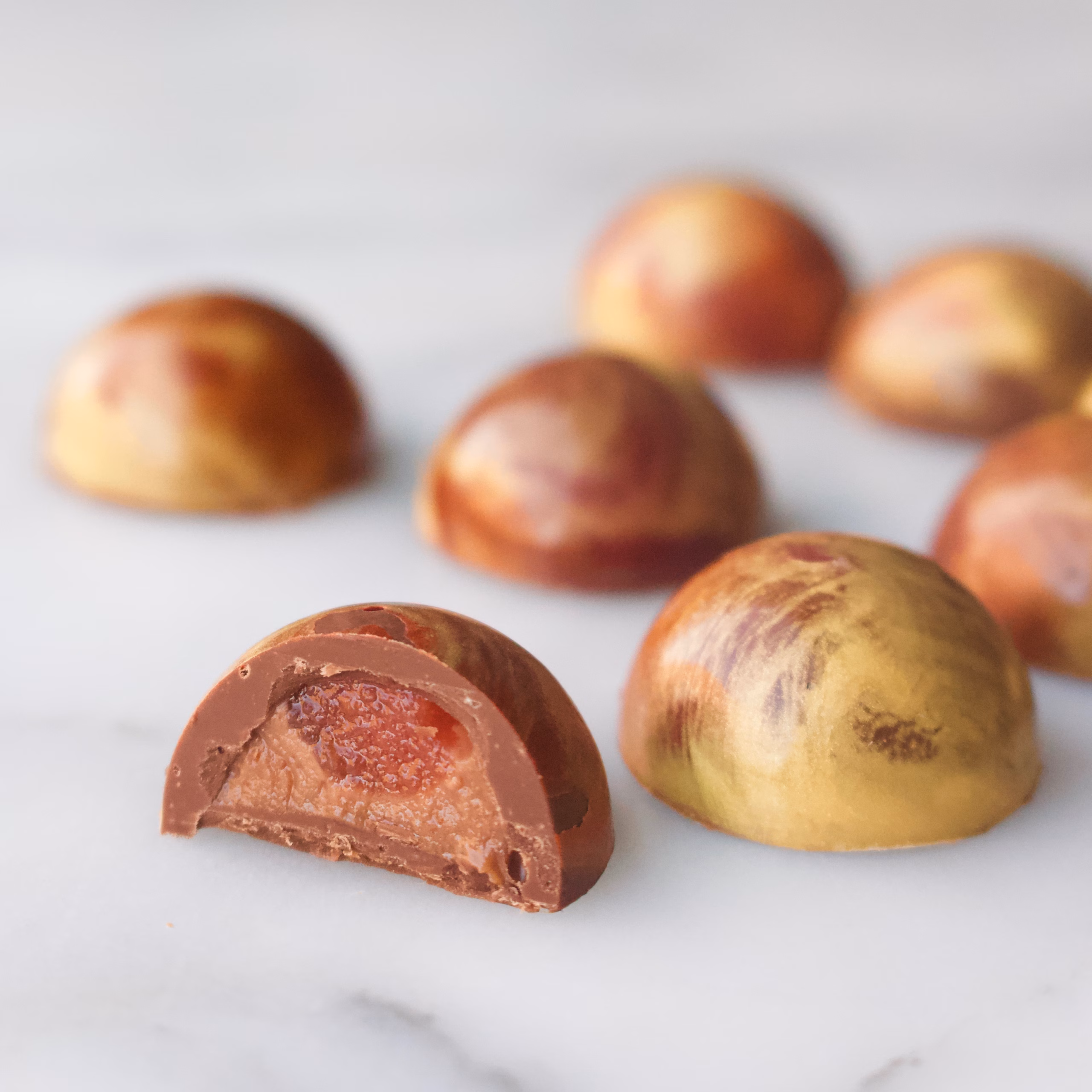 bloedsinaasappel speculaas bonbons