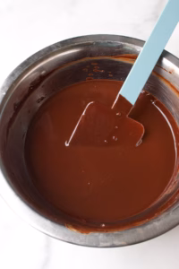 kom gesmolten chocolade