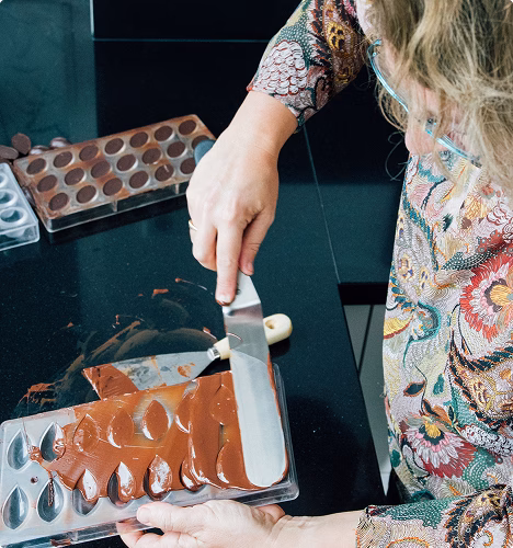 Chocolaatjes maken 