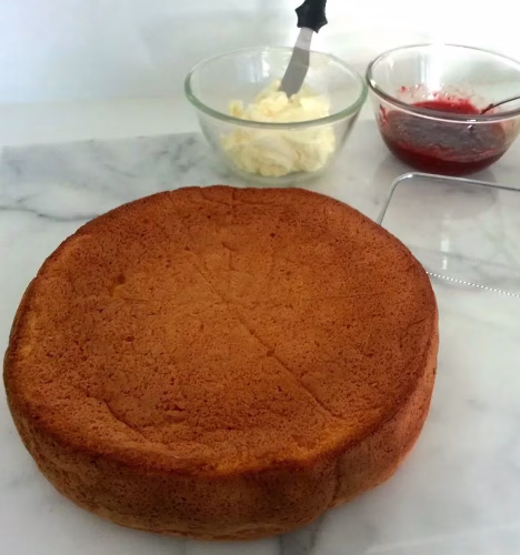 Goed gelukte cake